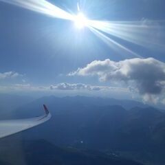 Verortung via Georeferenzierung der Kamera: Aufgenommen in der Nähe von Prättigau/Davos, Schweiz in 3800 Meter